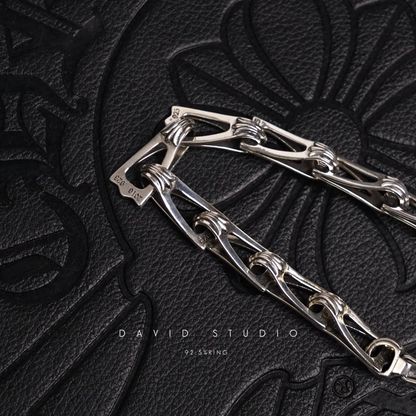 Chrome Hearts Zipper Pattern Bracelet