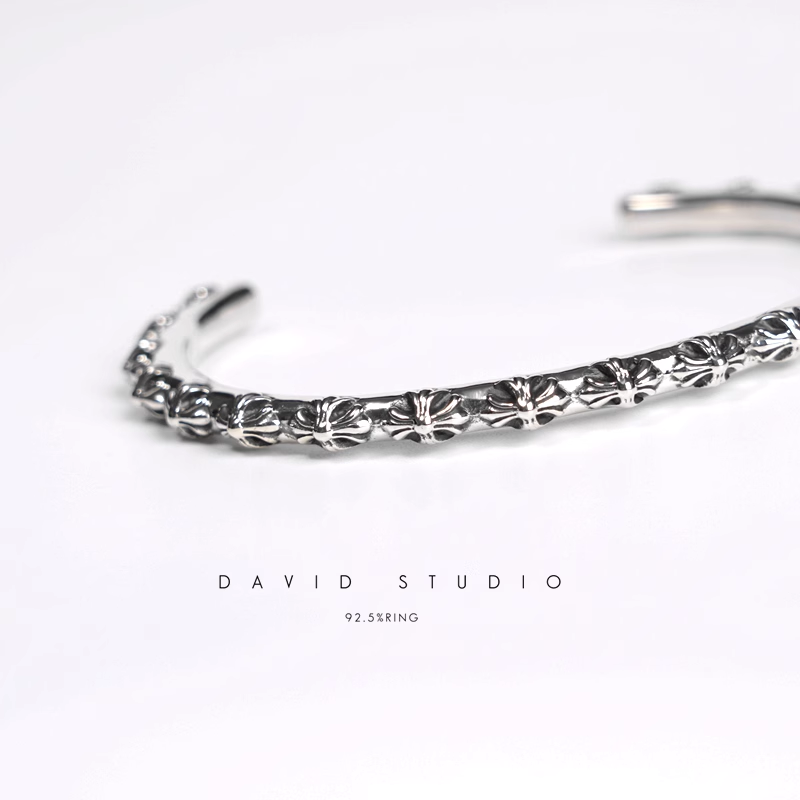 Chrome Hearts CH Plus Hoop Bangle