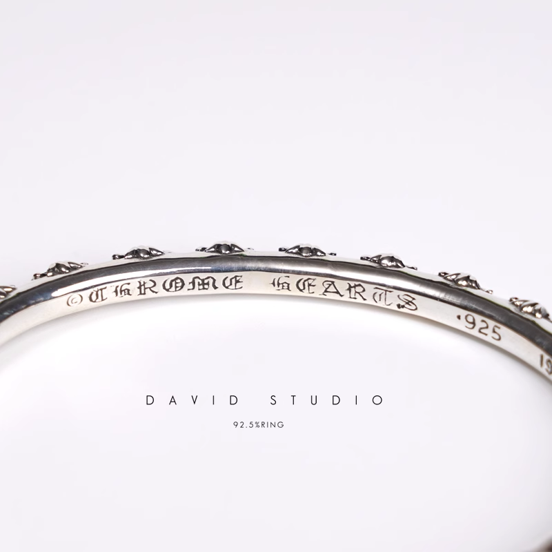 Chrome Hearts CH Plus Hoop Bangle