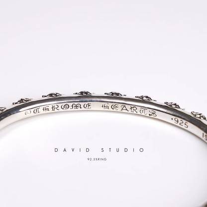 Chrome Hearts CH Plus Hoop Bangle