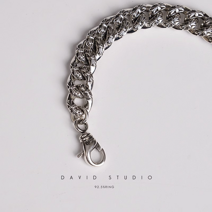 Chrome Hearts Babyfat Fancy Chain Clip Bracelet