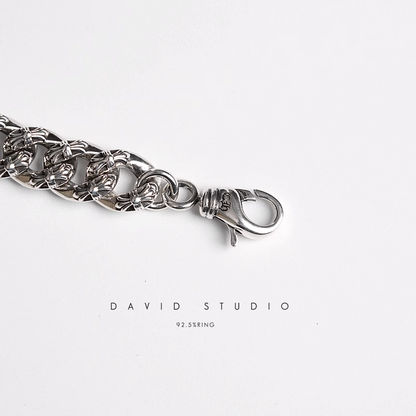 Chrome Hearts Babyfat Fancy Chain Clip Bracelet