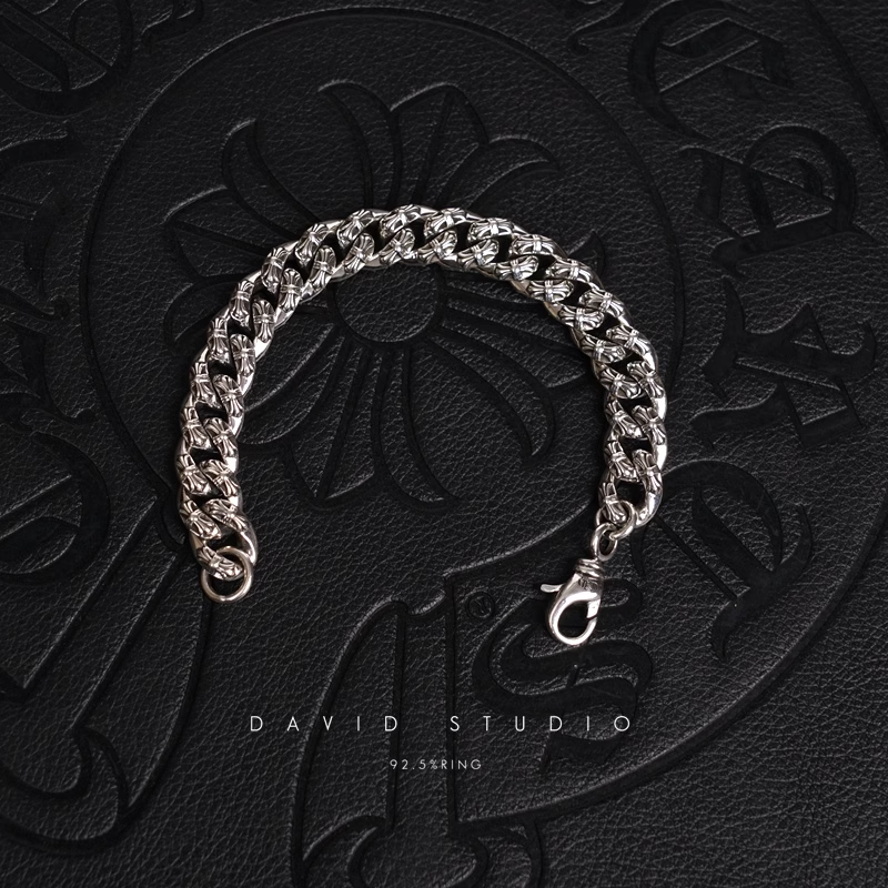 Chrome Hearts Babyfat Fancy Chain Clip Bracelet