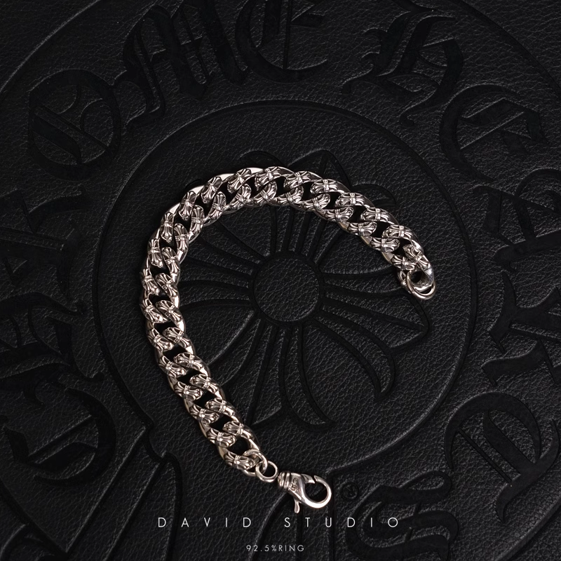 Chrome Hearts Babyfat Fancy Chain Clip Bracelet