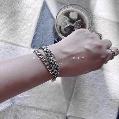 Chrome Hearts Multi-Chain Bracelet