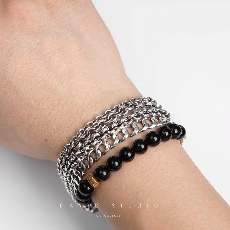 Chrome Hearts Multi-Chain Bracelet