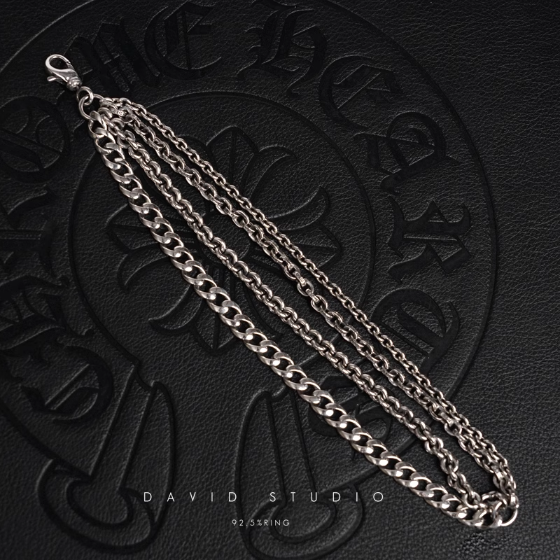 Chrome Hearts Multi-Chain Bracelet