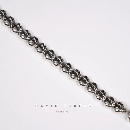 Chrome Hearts Heart Pattern Bracelet