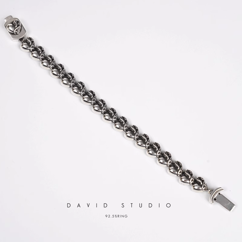 Chrome Hearts Heart Pattern Bracelet