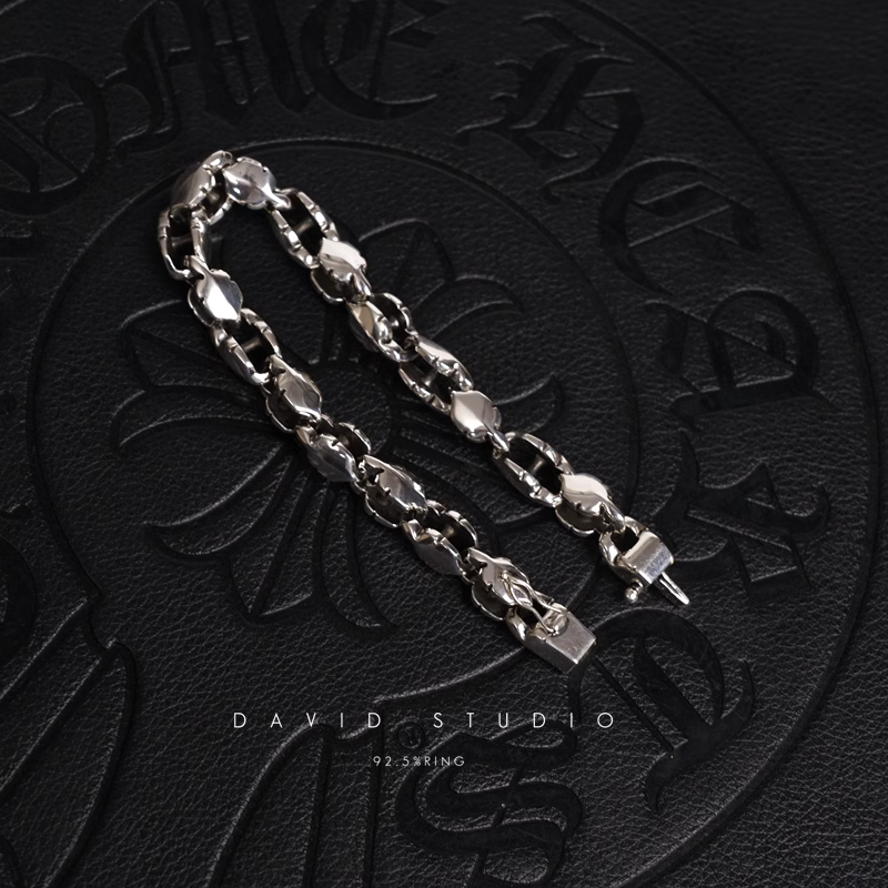 Chrome Hearts Fleur Tail Pattern Bracelet