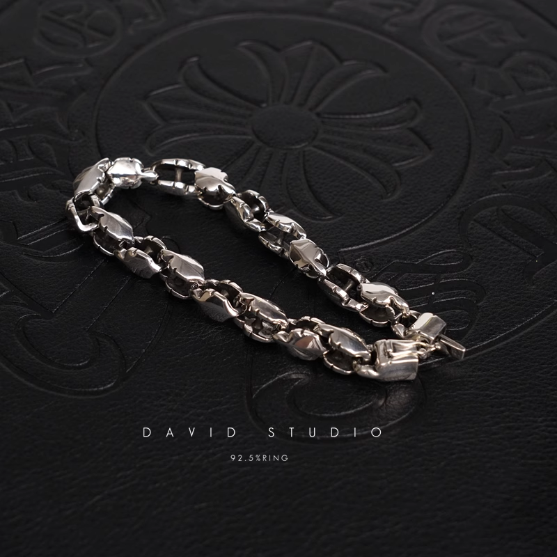 Chrome Hearts Fleur Tail Pattern Bracelet