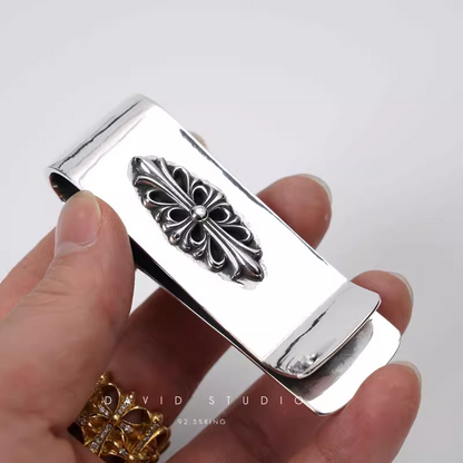 Chrome Hearts Floral Money Clip