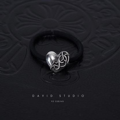 Chrome Hearts Heart Hair Tie