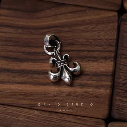 Chrome Hearts BS Fleur Pendant With Bail