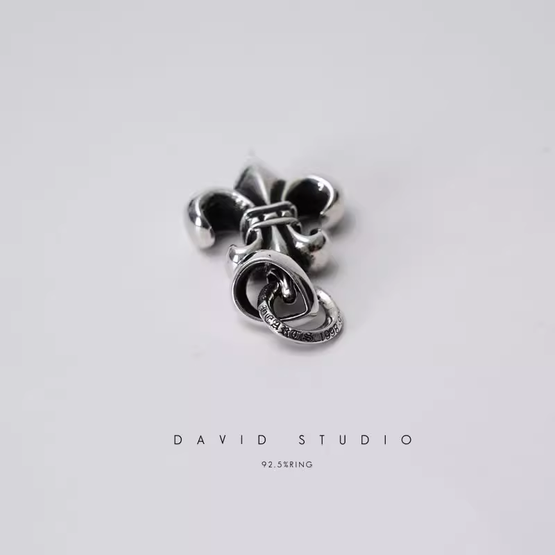 Chrome Hearts BS Fleur Pendant With Bail