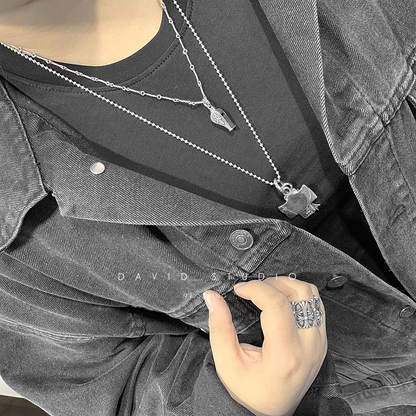 Chrome Hearts Mini Dagger Whistle Pendant – Twist Chain