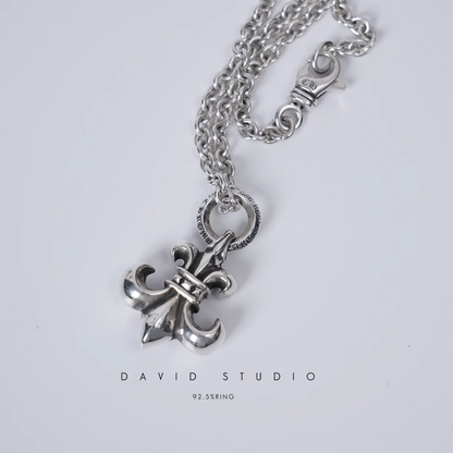 Chrome Hearts BS Fleur Charm – Roll Chain