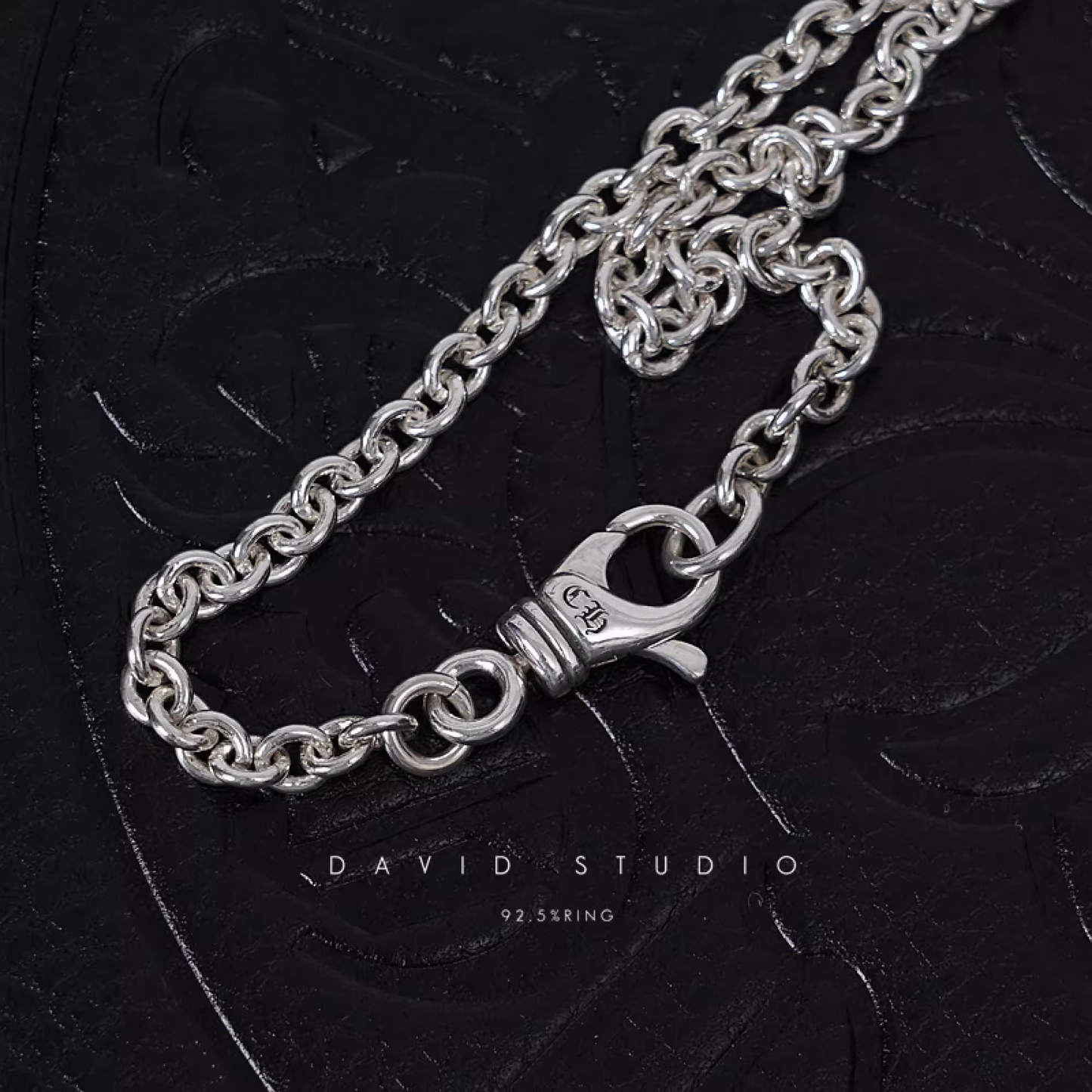 Chrome Hearts Foti Astronaut Pendant – Roll Chain