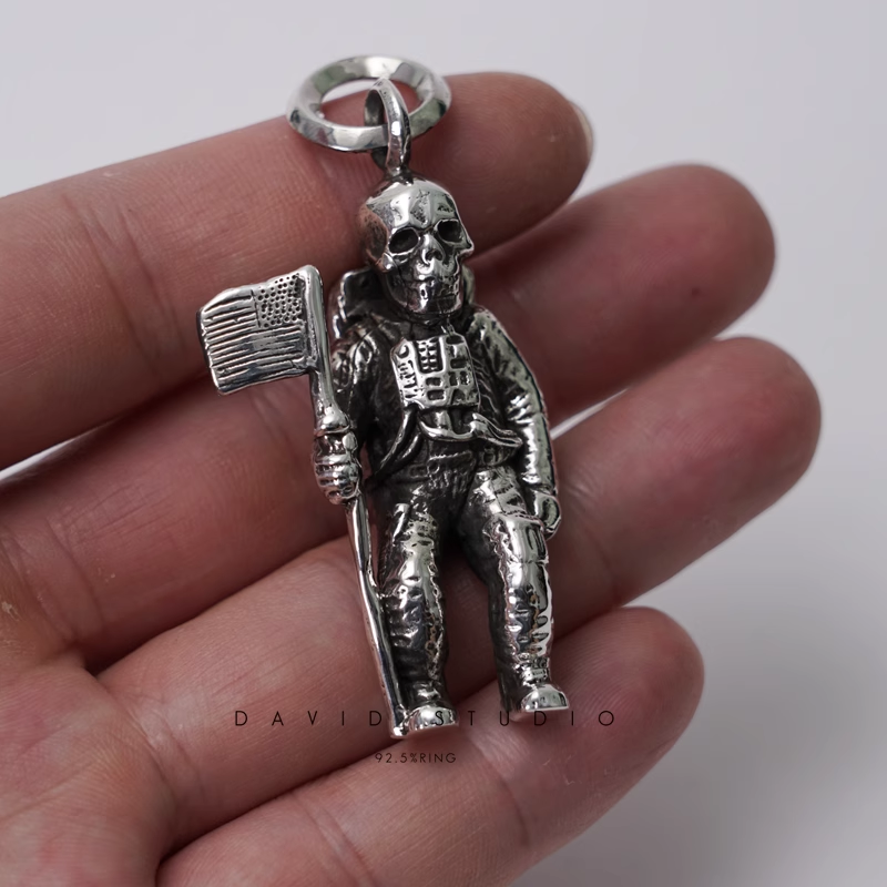 Chrome Hearts Foti Astronaut Pendant