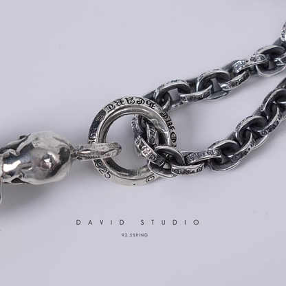 Chrome Hearts Large Foti Skippy Pendant – Paper Chain