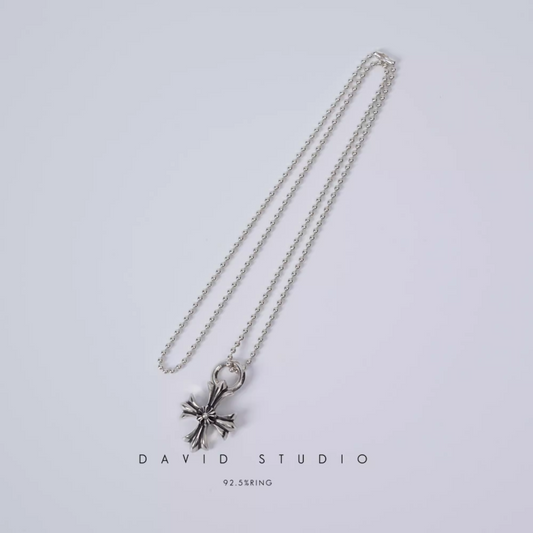 Chrome Hearts Double Plus Charm – Ball Chain