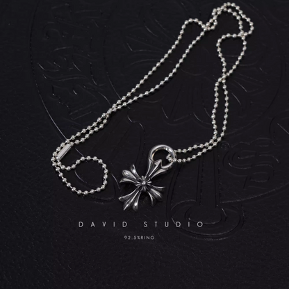 Chrome Hearts Double Plus Charm – Ball Chain