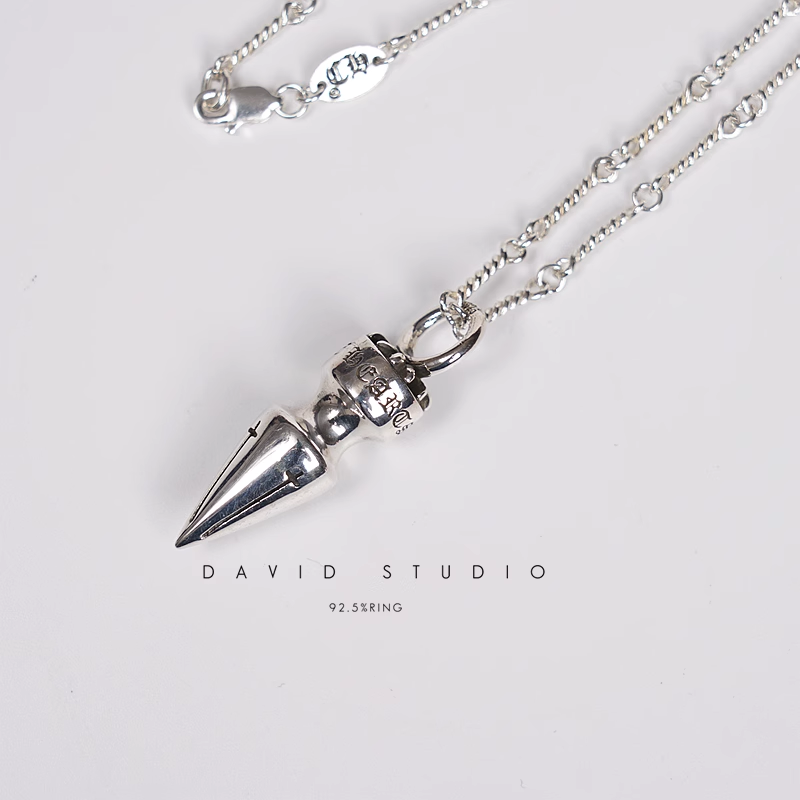 Chrome Hearts Spike Pendant – Twist Chain