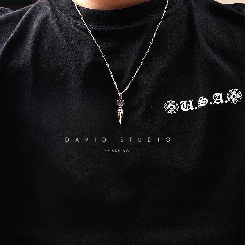 Chrome Hearts Spike Pendant – Twist Chain