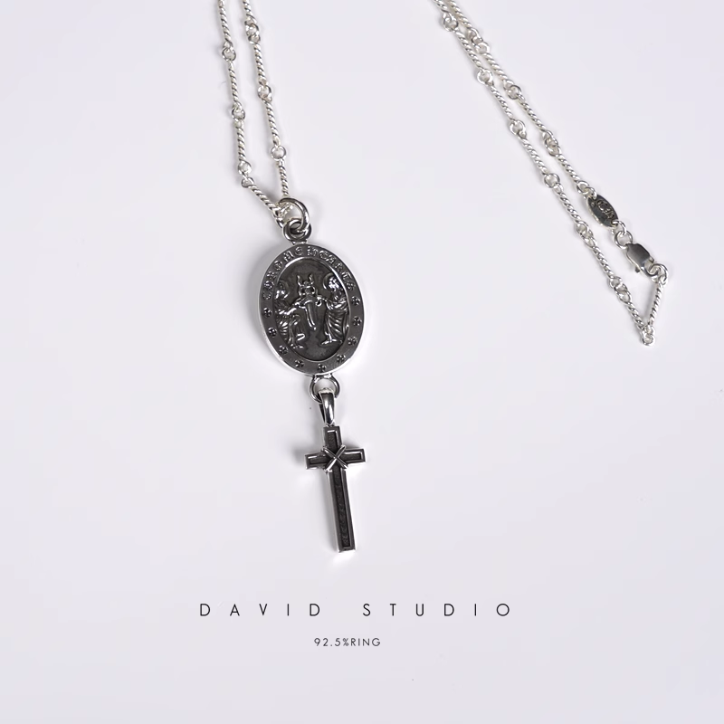 Chrome Hearts Angel Medallion Mapplethorpe Charm – Twist Chain