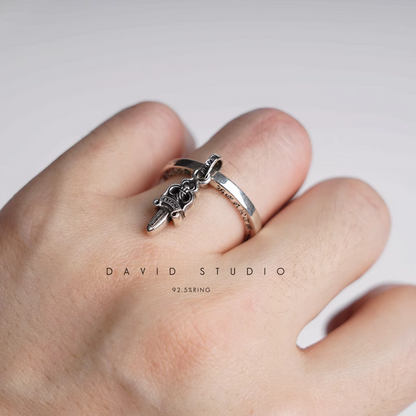 Chrome Hearts Stack Dagger Ring