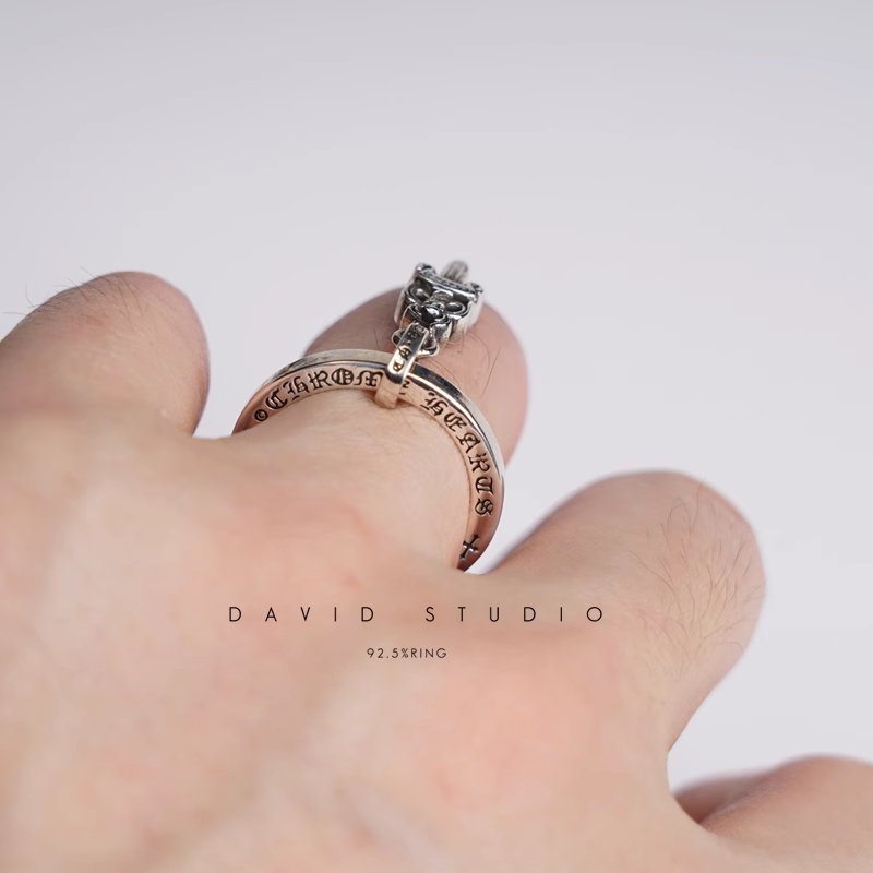 Chrome Hearts Stack Dagger Ring