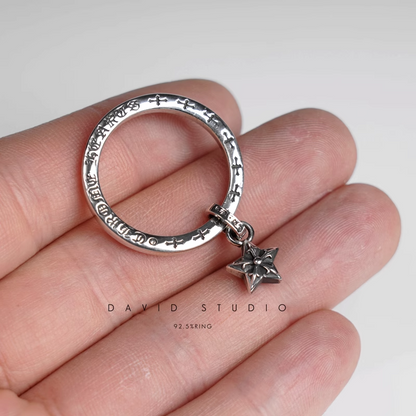 Chrome Hearts Stack Star Ring