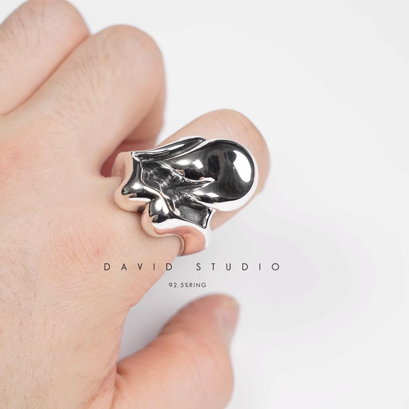 Chrome Hearts Large Rolling Stones Tongue Ring