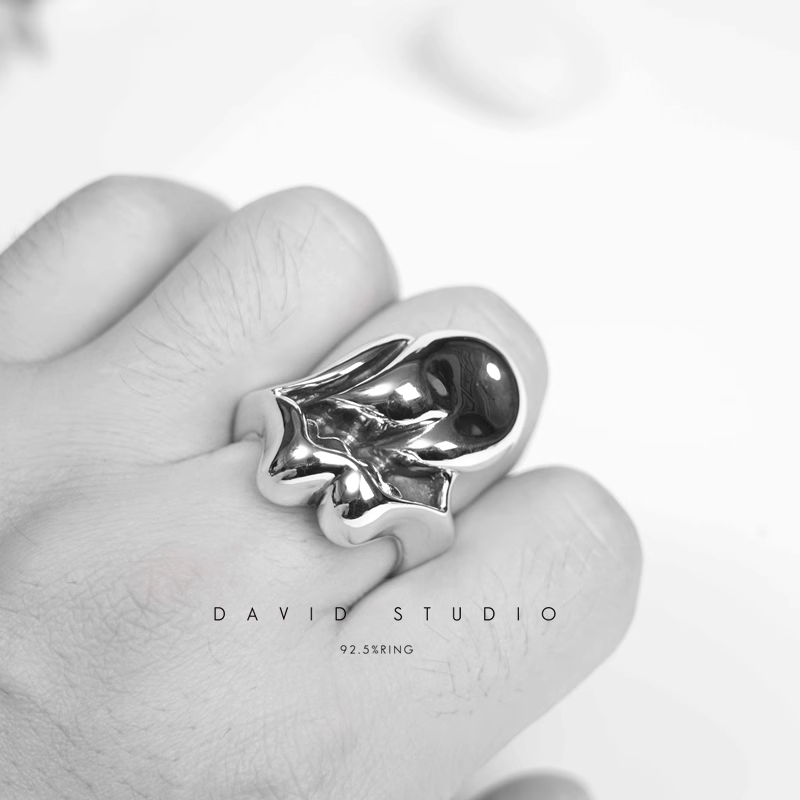 Chrome Hearts Large Rolling Stones Tongue Ring