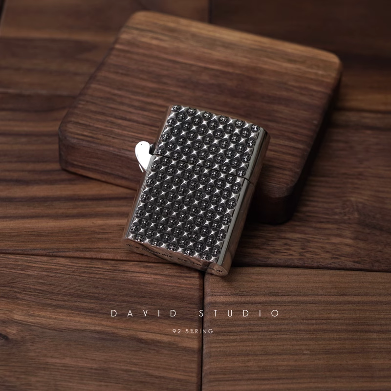 Chrome Hearts Multi CH Plus Zippo Lighter