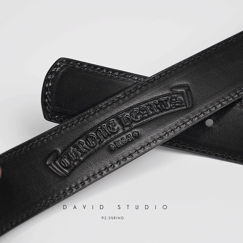 Chrome Hearts BLT 3PC Roller Cowhide Belt