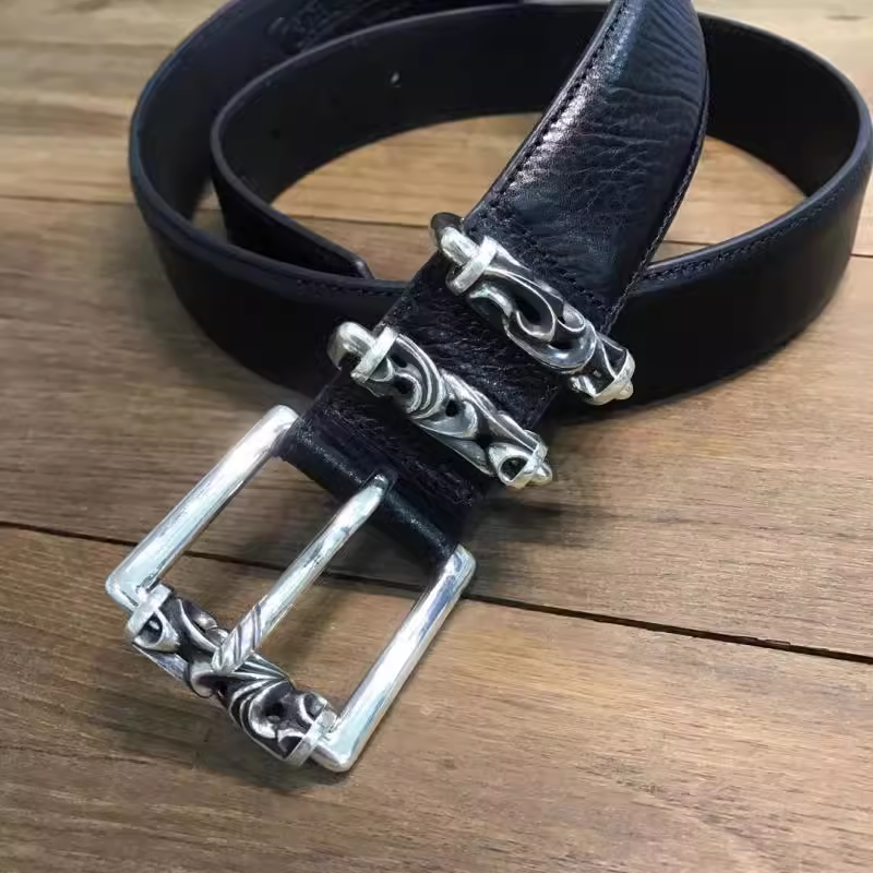 Chrome Hearts BLT 3PC Roller Cowhide Belt