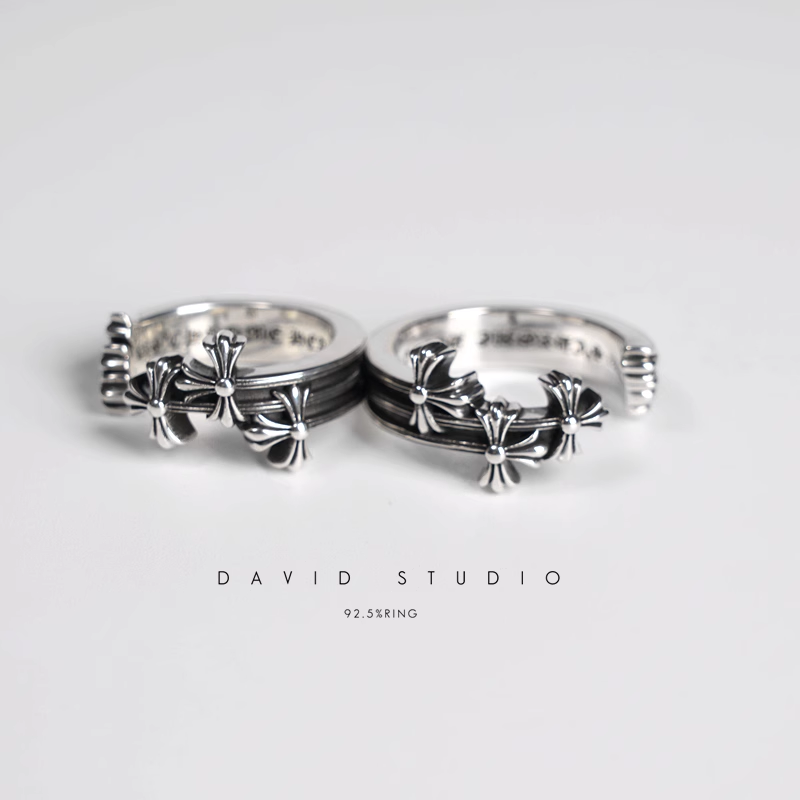 Chrome Hearts Cemetery Hoop Ring