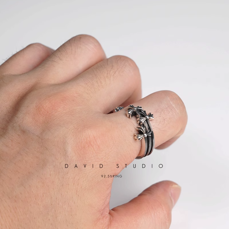 Chrome Hearts Cemetery Hoop Ring