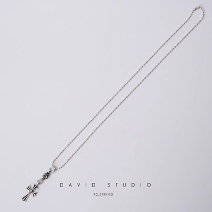 Chrome Hearts Cross Ball Pendant – Ball Chain