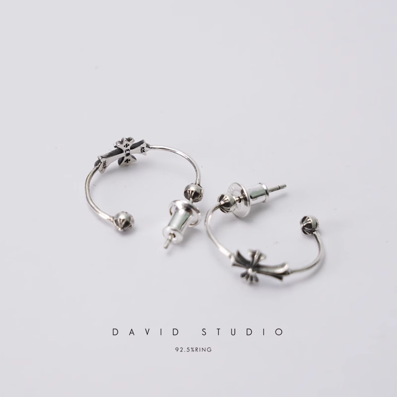 Chrome Hearts Skinny Bangle Babyfat Earring