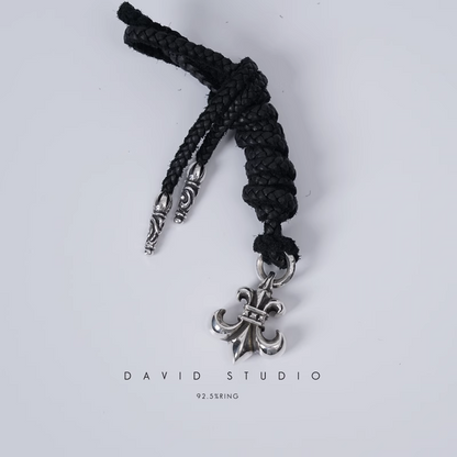 Chrome Hearts BS Fleur Charm – Leather