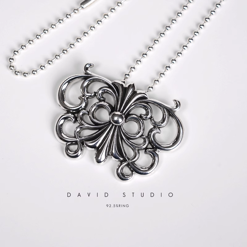 Chrome Hearts Babyfat Butterfly Pendant – Ball Chain