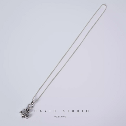 Chrome Hearts BS Fleur Pendant With Bail – Ball Chain