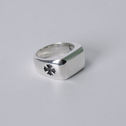 Chrome Hearts Big PJ Cross Ring