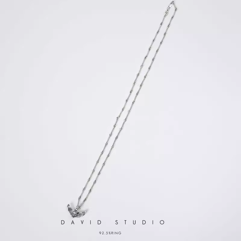 Chrome Hearts Mini Foti Mahalia Charm – Twist Chain