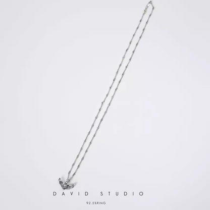 Chrome Hearts Mini Foti Mahalia Charm – Twist Chain