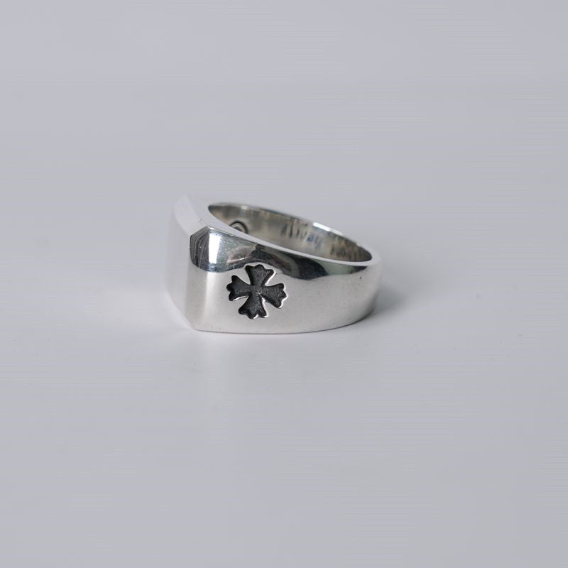 Chrome Hearts Big PJ Cross Ring