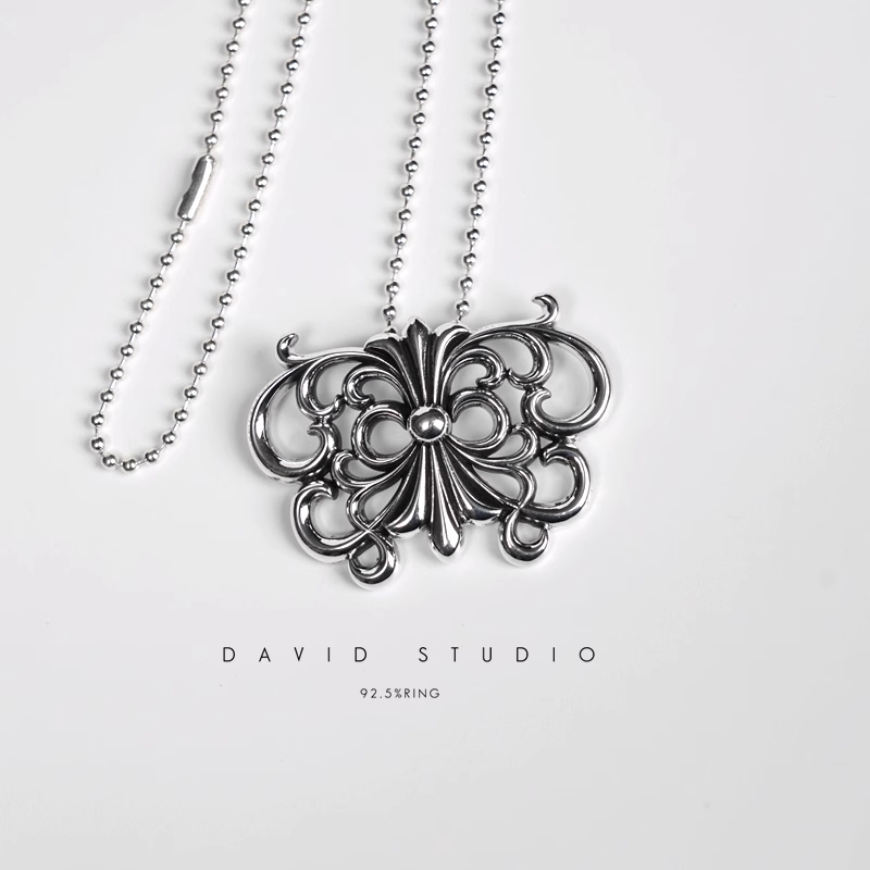 Chrome Hearts Babyfat Butterfly Pendant – Ball Chain