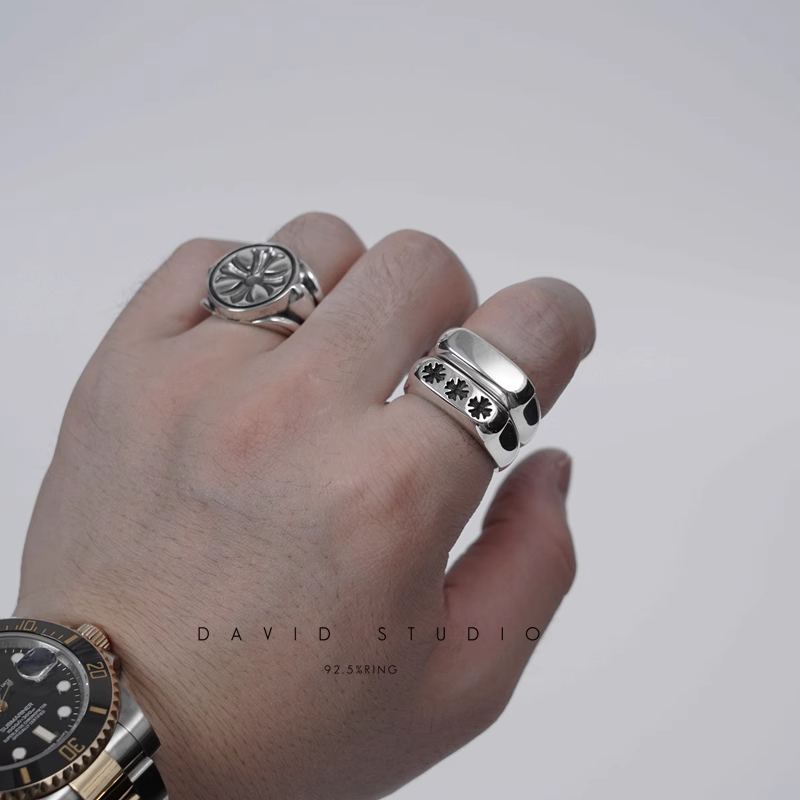 Chrome Hearts LIL PJ Plain Ring